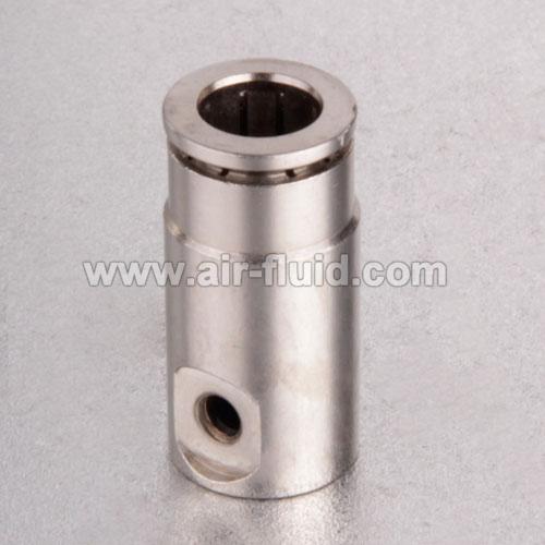 H.P 1/4& quot; Slip Lock Fittings 10-24unc Nickel Plated Brass