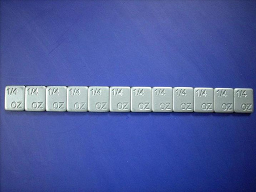 Fe Stick-on /Adhesive Wheel Weights