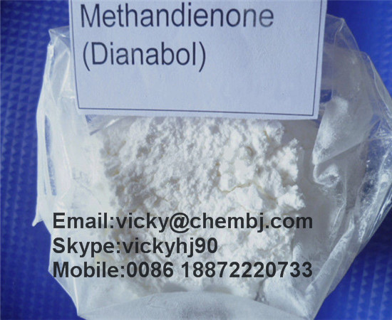 Raw Steroids Metandienone/ Dianabol/ Methandienone/ D-bol Powder 72-63-9 for Men Muscle Growth