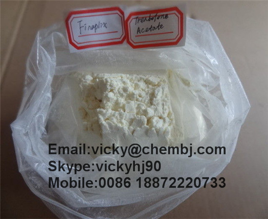 Trenbolone Powder Steroids Trenbolone Acetate / Finaplix/ Revalor-H/ Tren A CAS 10161-34-9 Male Sex Hormone
