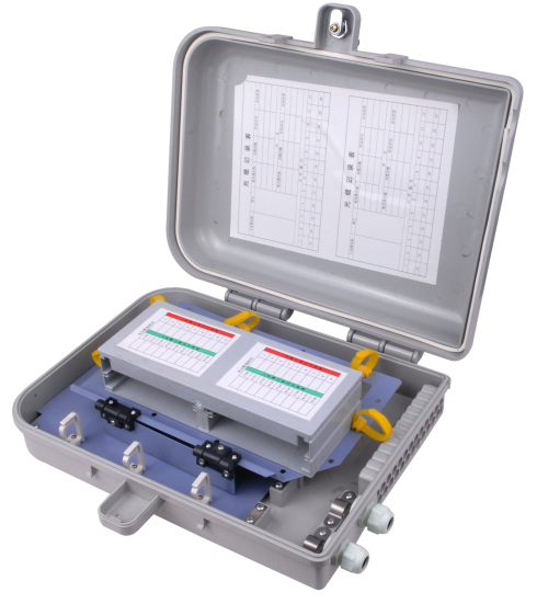 outdoor/indoor FTTH Fiber optic plastic Distribution box 32core Branch Frame Series waterproof IP55 PC/ABS