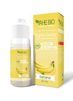 10ml NO nicotine Banana vapor juice, more care about your health