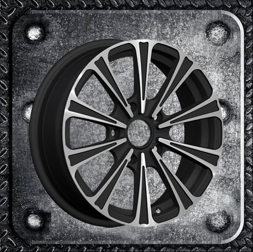 Car Alloy Wheels sharp style spokes