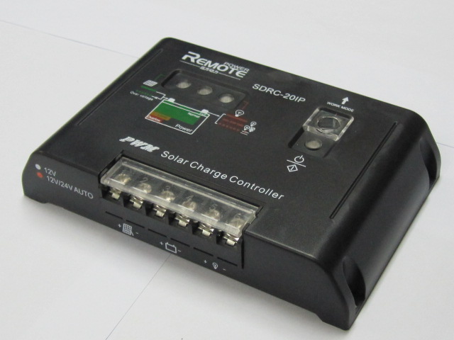 20a 12v 24v automatic pwm solar charge controller for road lights system