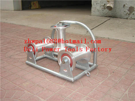 Cable Roller  Triple Corner Rollers  Manhole Quadrant Roller
