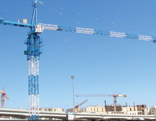 QTZ80 building tower crane