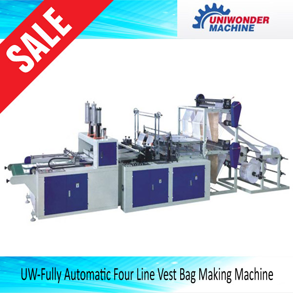 DFQ Series Full-automatic T-shirt Bag Making Machine (4 layer) 