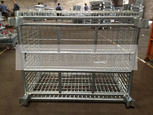 Folding Storage Mesh Cage