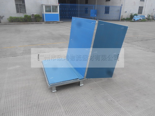 Electroplating stackable warehouse cage