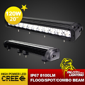 Offroad 20 inch 120W Single Row Led Light Bar