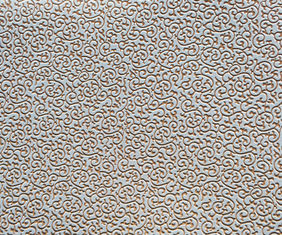 Stereo Sense Faux Leather Upholstery Fabric , Embossed Leather Fabric ROHS