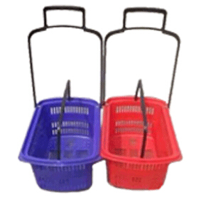 Pull Rod Type Shopping Basket