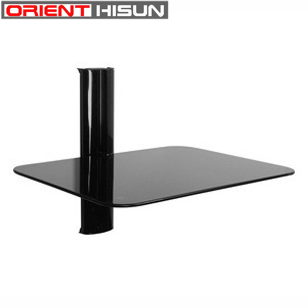 STB Wall Mount Bracket. Glass Table Shelf Lcd TV Mount