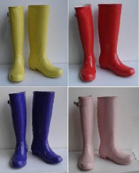Various Waterproof Printing Rubber Rain Boots, Woman Rubber Boots,Wellington Boots
