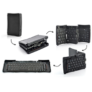 Mini USB charging 2.4G folding wireless bluetooth keyboard