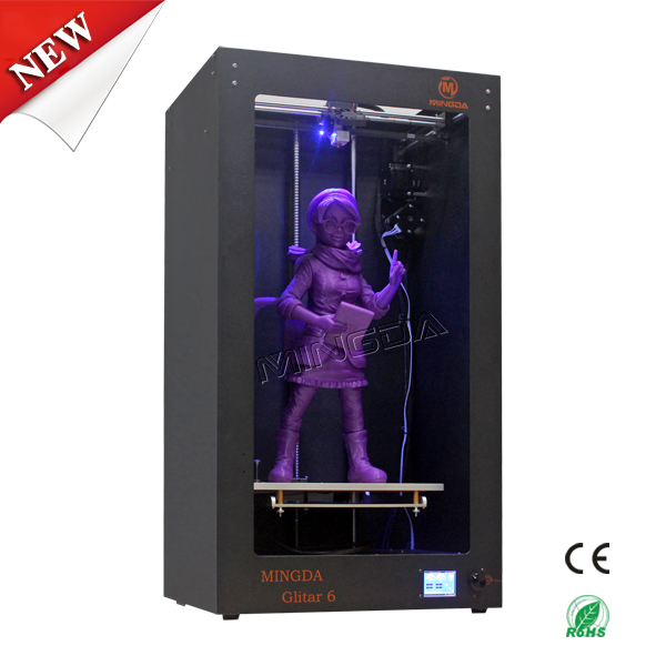 3d printer manufacturers,3D printer best price,desktop 3d printer MINGDA Glitar 6