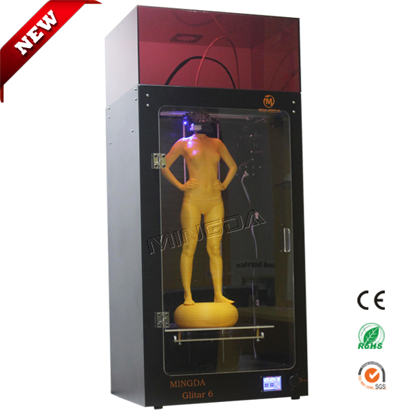 MINGDA Glitar 6 300*200*600mm 3D Metal Printer For Sale,FDM 3D Printers,Phone Case Printing Machine