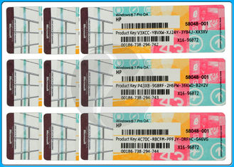 32 bit 64 bit COA SP1 Version Windows 7 Product Key Codes for computer fans