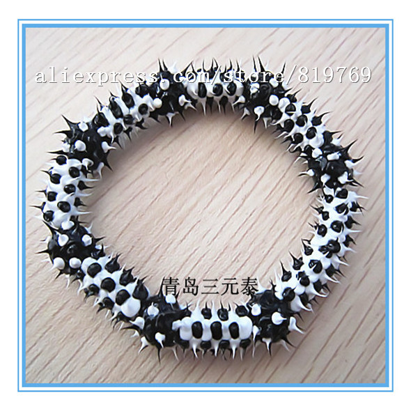 silicone spike ball bracelet fine jewelry silicone spike bracelet