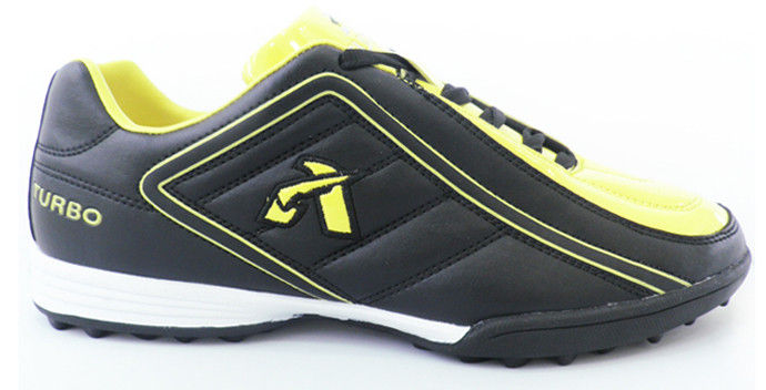Men Turf Black Comfortable Indoor Outdoor Soccer Shoes
