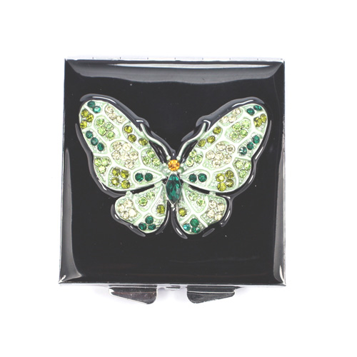Multi-color Butterfly Compact Mirrors