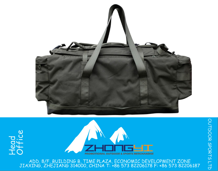 Olive Drab Travelling Bag with Nylon Fabric