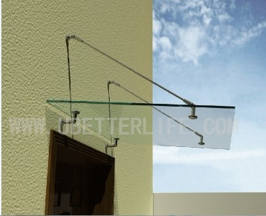 DIY Awning,Door Canopy,Roofing, PC Awning,Door Shade,Vordach,PC Canopy