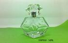 Clear Crystal 50ml Empty Glass Perfume Bottles Diamond Shape