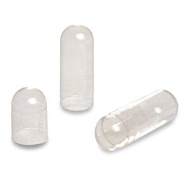 Transparent Halal Empty Capsule Size 0