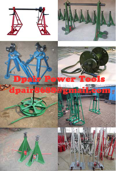 Cable Drum Jacks,Cable Drum Handling,Hydraulic lifting jacks for cable drums