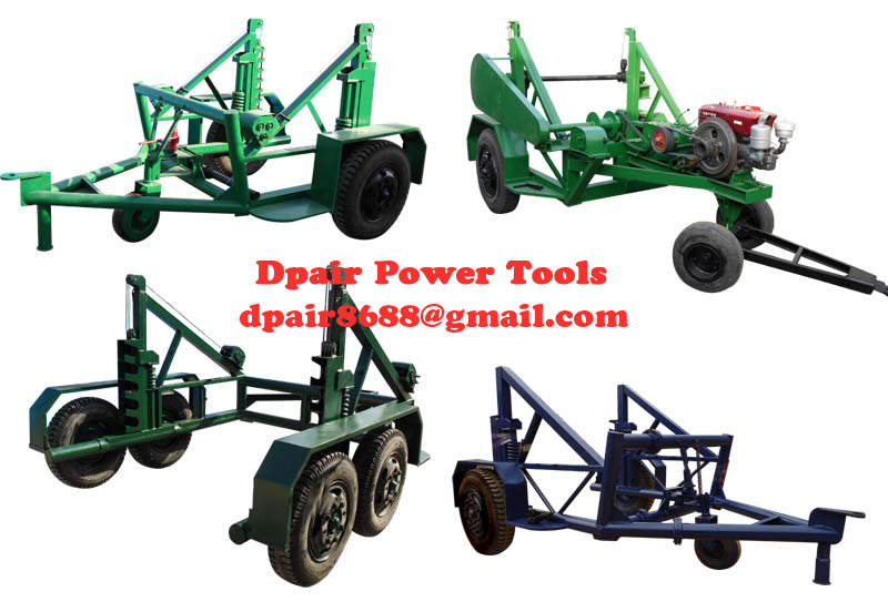 cable trailer,cable drum table,Cable Conductor Drum Carrier