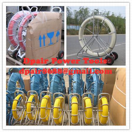 Fiberglass duct rodder,Tracing Duct Rods,frp duct rod,Fiberglass Fish Tapes,Cable tiger