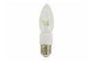 AC170V Super Bright Ceramic B15 400Lm LED Candle Bulbs Dimmable , LED Lighting Source For Hotel