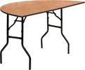 Heavy Duty Wood Banquet Tables With T-Mould Edging , Solid Plywood Table For Ceremony