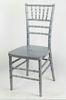 Waterproof Silver  Commercial Resin Chiavari Chair For Church / Ballroom