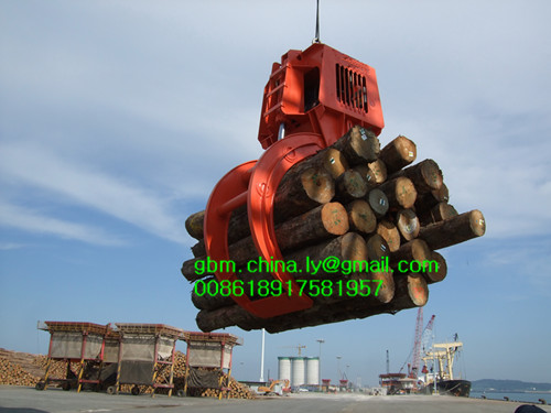 Motor-Hydraulic Log Grab