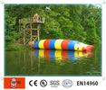 Interesting outdoor Inflatable Water Park Games , PVC plastic water blobs for jumping