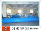 PVC Portable inflatable swimming pools with Reinforcement Strips for Water Walking Ball