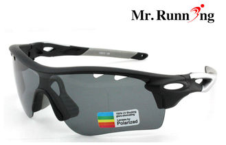 Polycarbonate Polarized Cycling Sunglasses , Tinted UV400 Sporting Eyewear