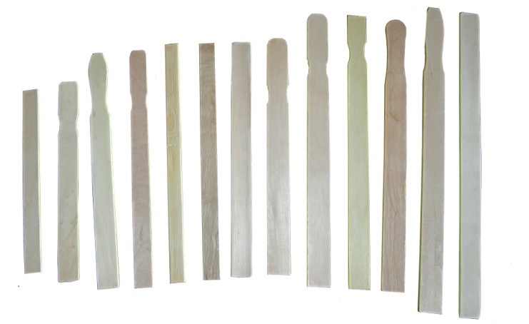 Wooden Paint Mixing Sticks