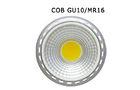 3000K 3 Watt Sharp Dimmable Led Spotlight Bulbs 45° 210 Lm CRI 65