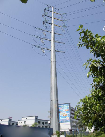 33KV STEEL POLE FOR OVERHEAD TRANSMISSION LINE