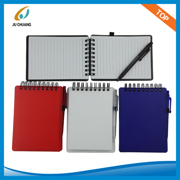 pp cover brochure with ball-pen