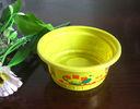 Yellow Yogurt Disposable Plastic Cups For Party 120ml 4.0cm 4oz PP