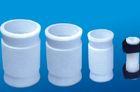 White PTFE Balls , 2.10g/cm? PTFE Soft Joint / PTFE Material For Metal Tube