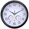 Round Multifunction Wall Clock With Temperature / Humidity Function