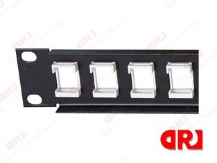 1U 24 port Stainless steel Rj45 FTP Rack Mount patch panel with Krone IDC