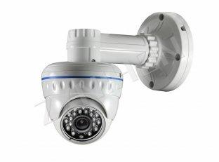 2.5& quot;IR CE Cable OSD Vandalproof Dome Camera With 3.6mm Fixed Lens, Double Chassis For Wall