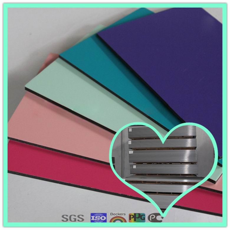 4mm both side coating sign board alucobond aluminum composite panel 
