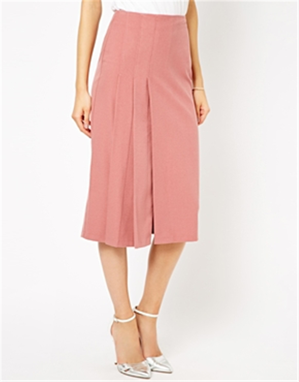 Graceful Pleated Women Long Skirt Can Custom